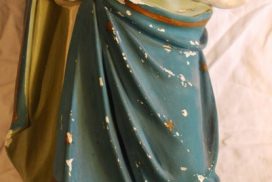 Maria vor der Restaurierung